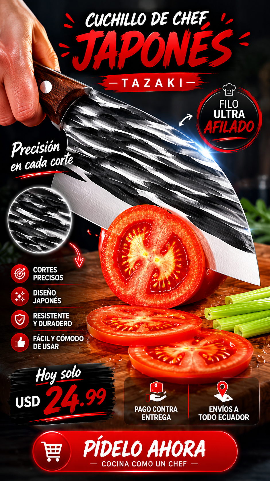 Cuchillo Japones Tazaki