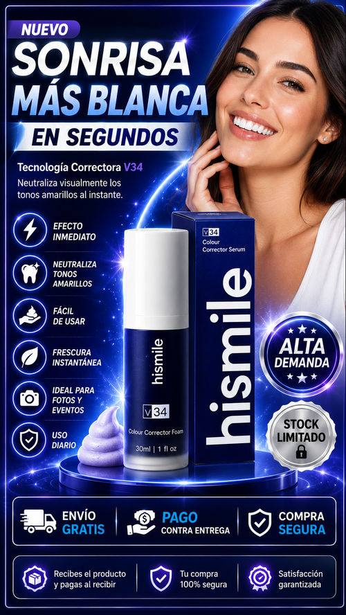 WHITEGLOW V34  😁 ¿Listo para lucir una sonrisa más brillante y segura?