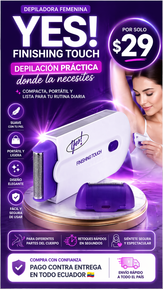 GlowTouch     ¿Lista para eliminar el vello en segundos y lucir una piel perfecta sin dolor?